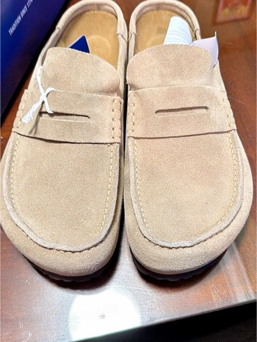 Birkenstock Naples Wrapped Suede Moccasins EU 46 NWT